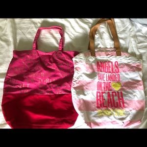 Victoria secret cloth totes